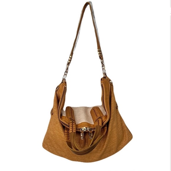 ORyany Handbag Mustard Yellow & Whipstitch - Picture 1 of 8